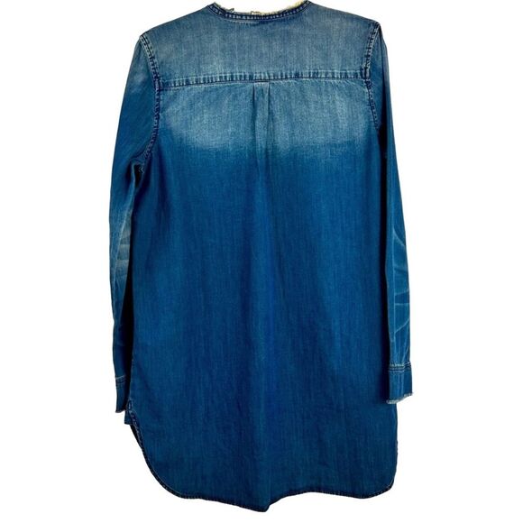 New Sandrine Rose X Free People Honored Original Demim Shirt/Dress - Picture 2 of 9